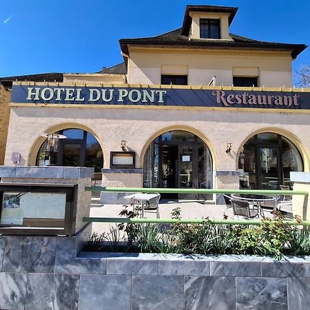 Hotel Du Pont Et Restaurant A Grolejac Exterior photo